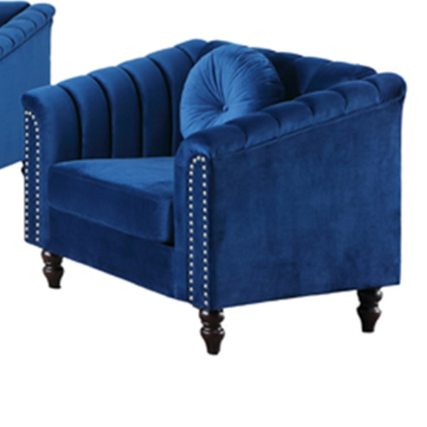 House of Hampton® Frania Upholstered Chesterfield Chair Wayfair